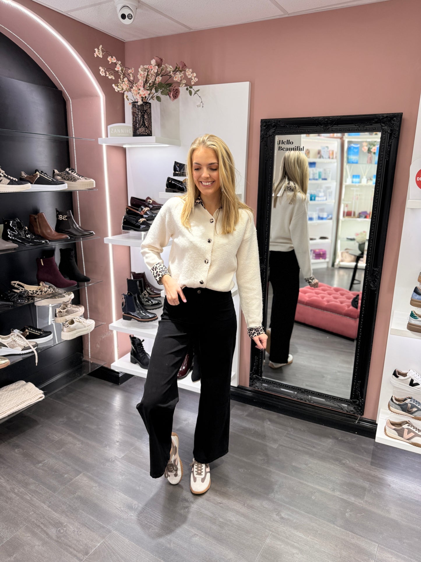 Black Wide Leg Toxic Jeans