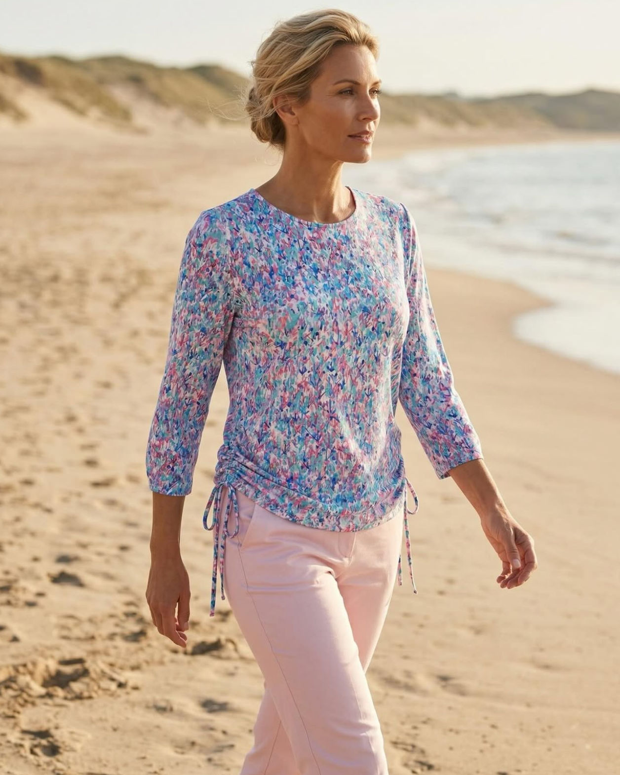 YEW 3944 Multi Colour Top