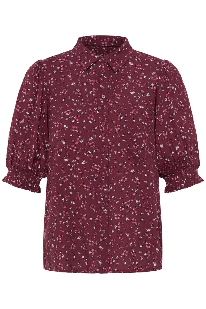 Vera Shirt Burgundy