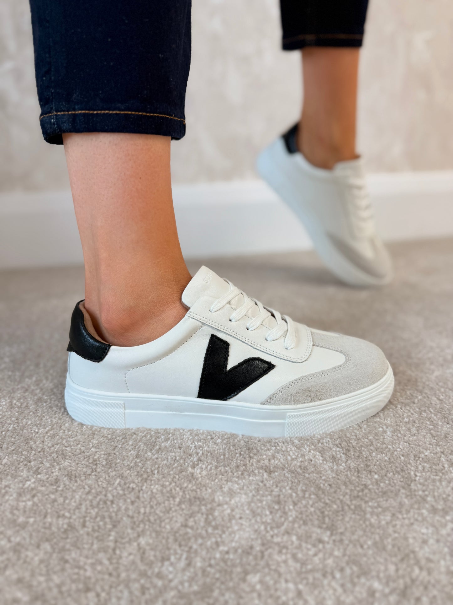 Ninety Crystal Ink Trainers