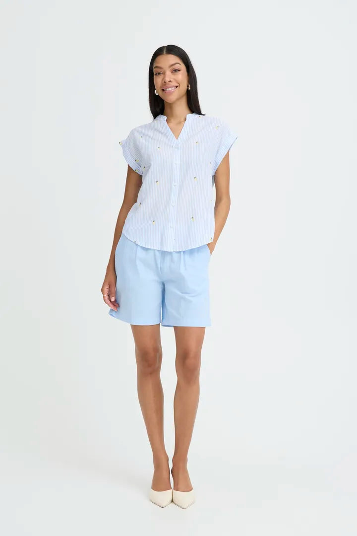 Isilas Shirt Blue Stripe