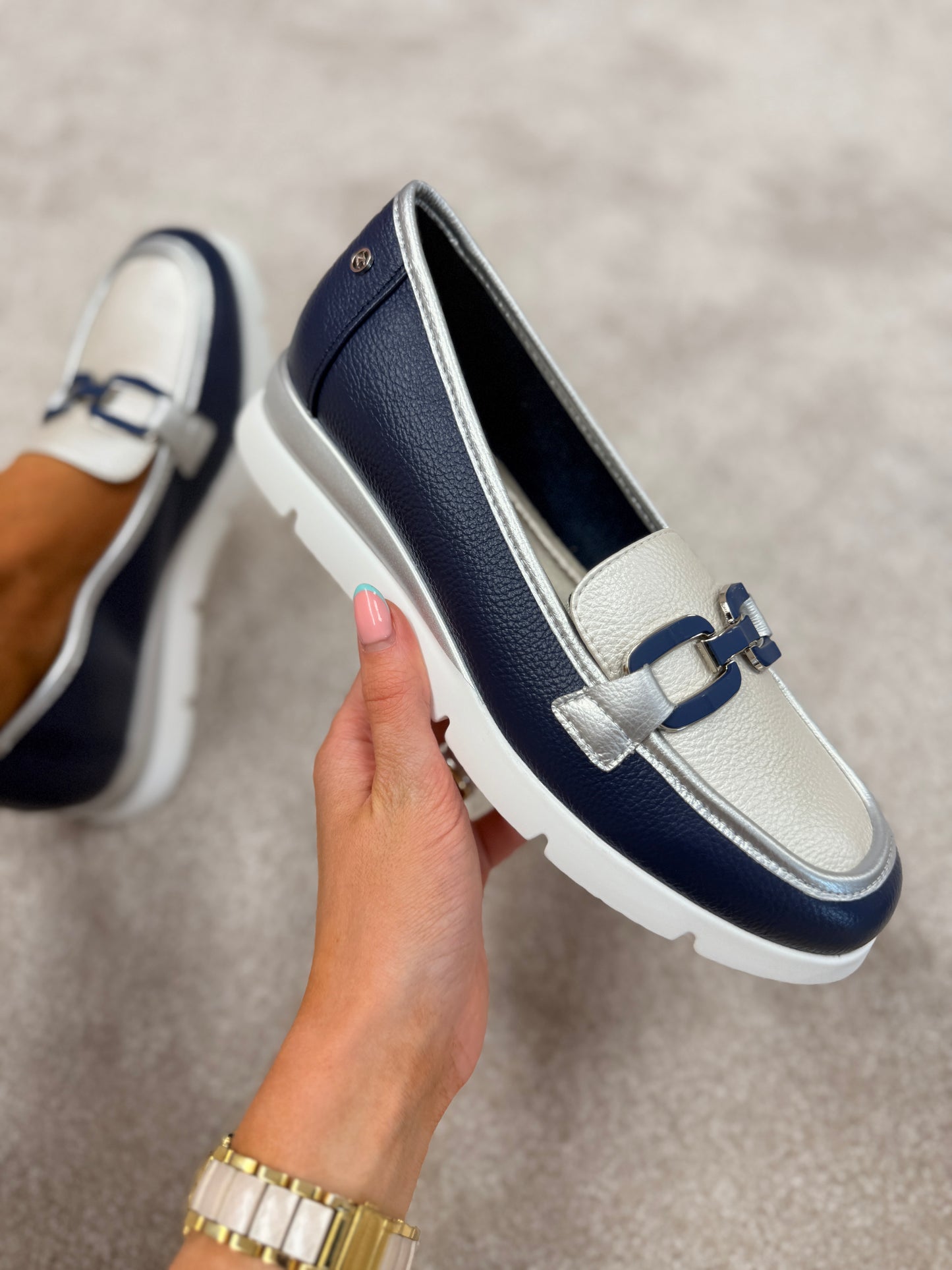 Sakori Loafers Cobalt Mix