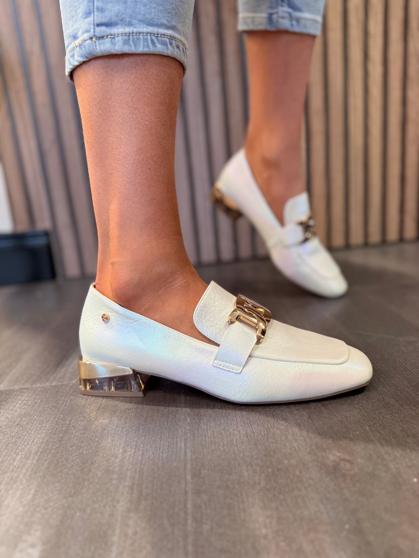 Laocai One Mother Pearl Loafers