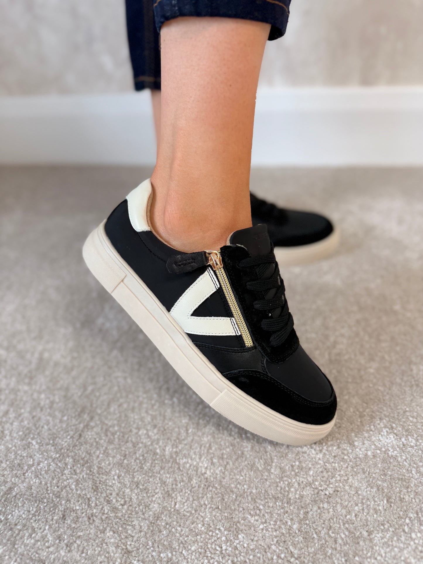 Eighty One Whipped Ink Trainers