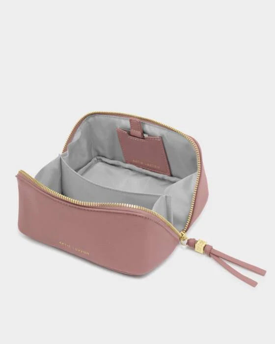 KLB4298 Fold-Out Mirror Makeup Bag Pink