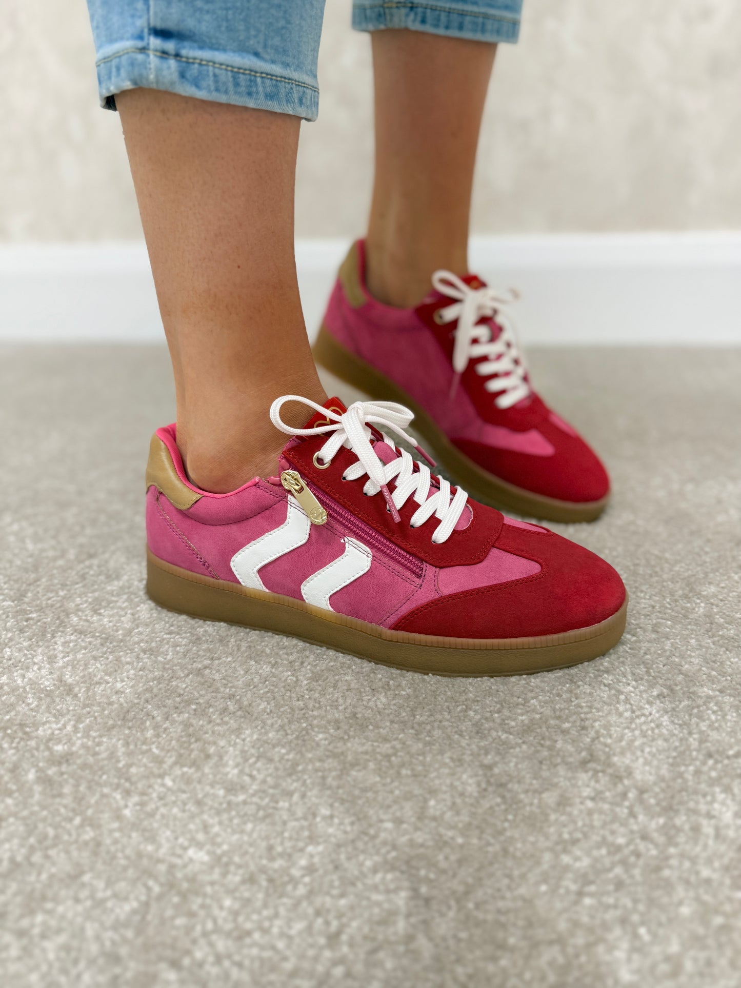 Pink Comb Trainers
