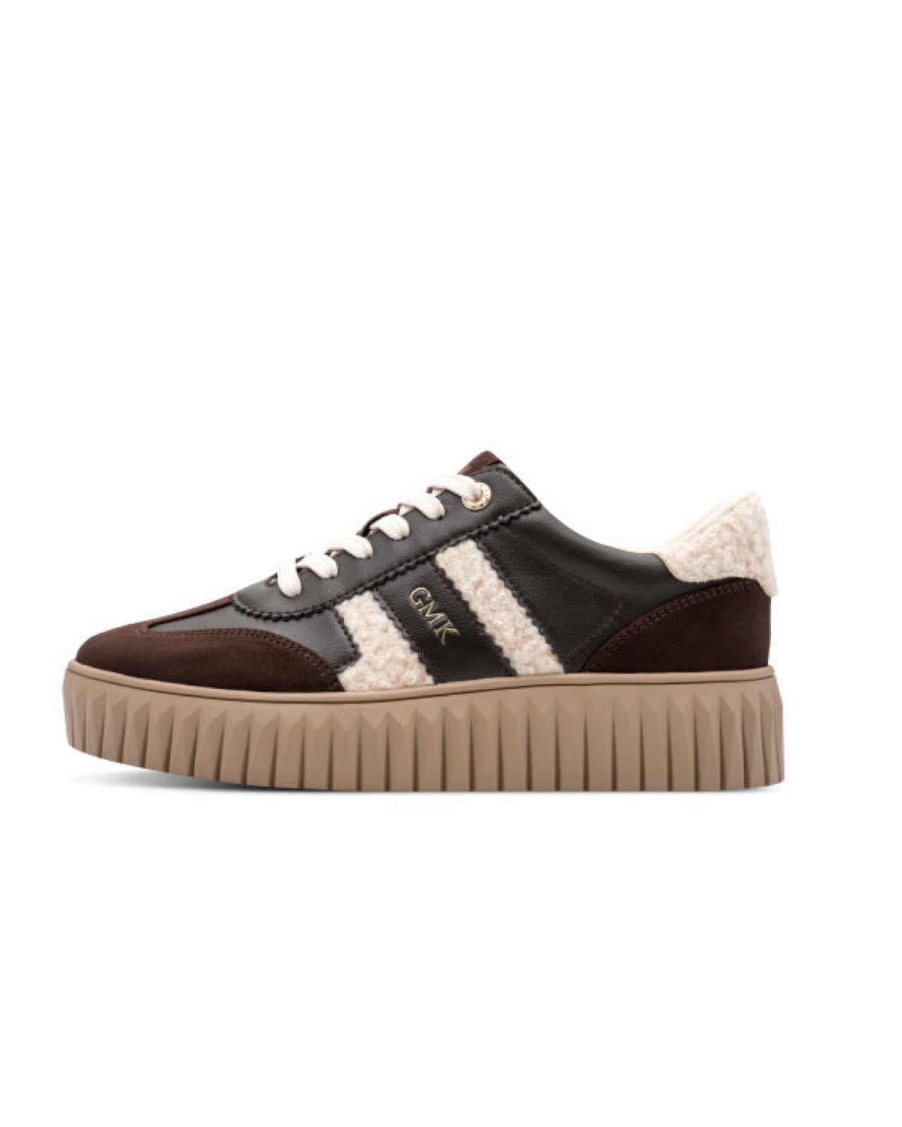 Mocca Brown Teddy Trainers