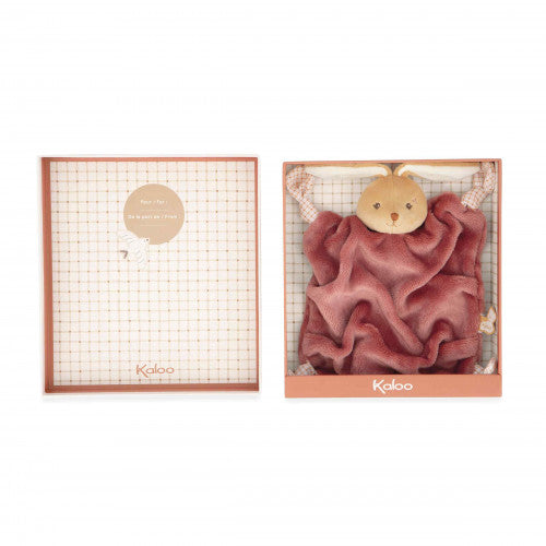 Doudou Rabbit Burgundy