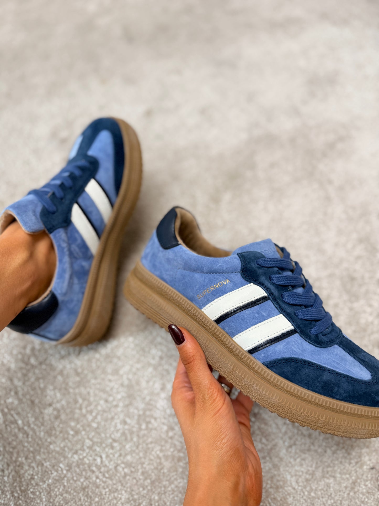 Eighty Three Pacific Blue Trainers
