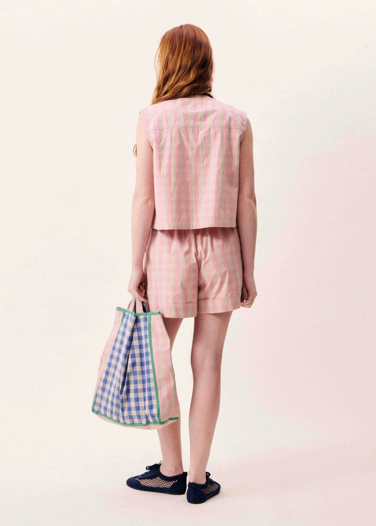 Aurora waistcoat pink