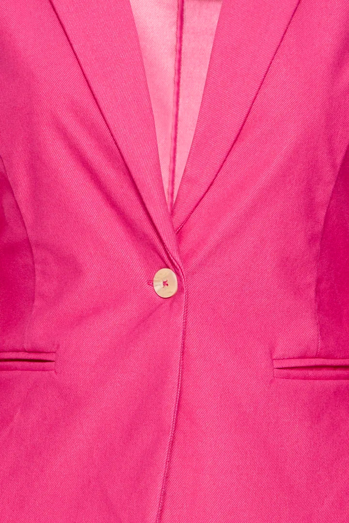 Kate Pink Denim Blazer