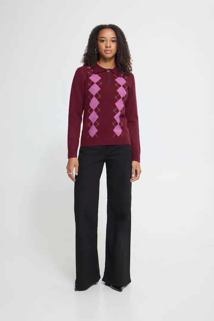 Dasila Burgundy Polo