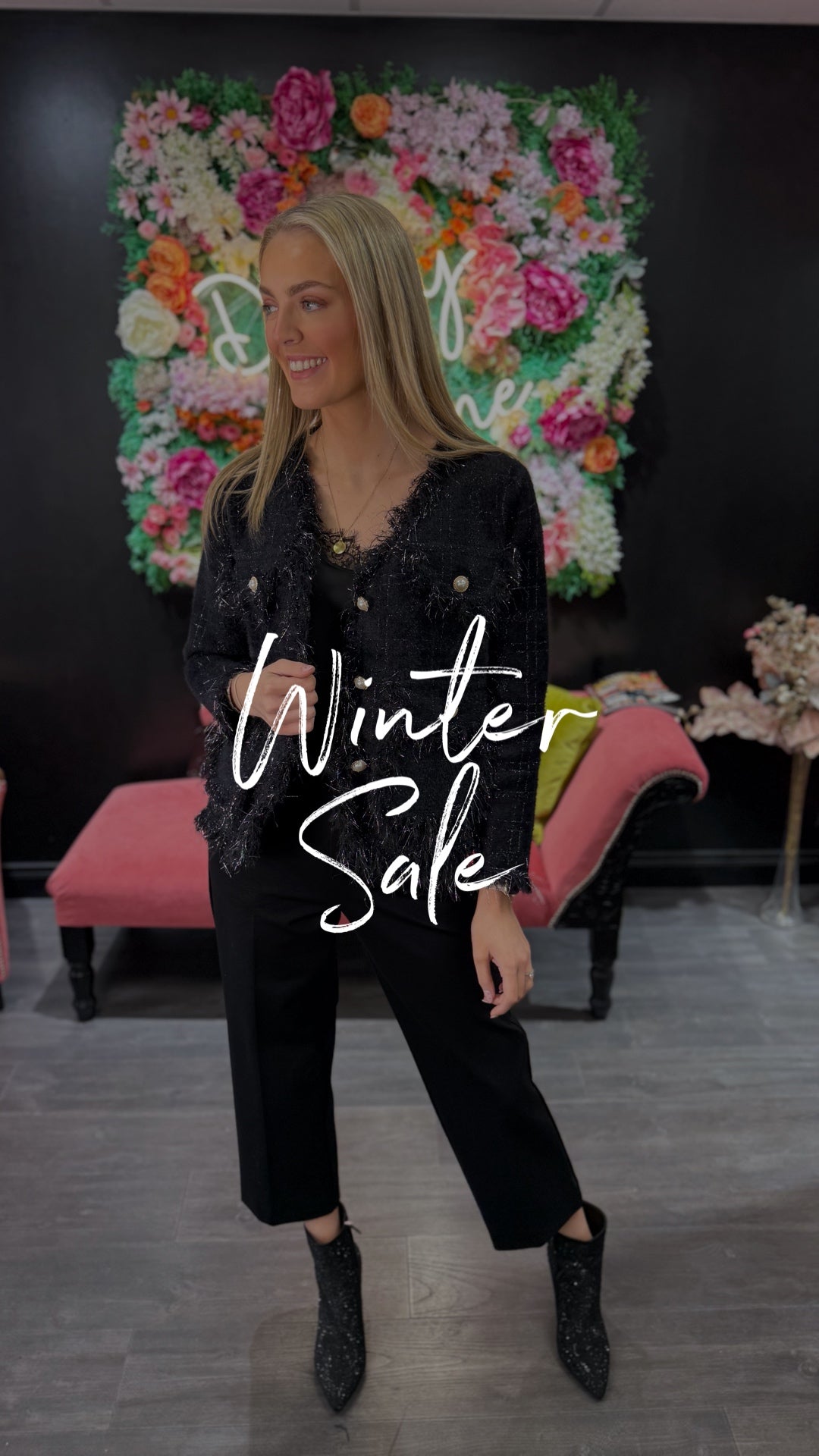 THE DAISY LANE TOP -BLUE main image 0