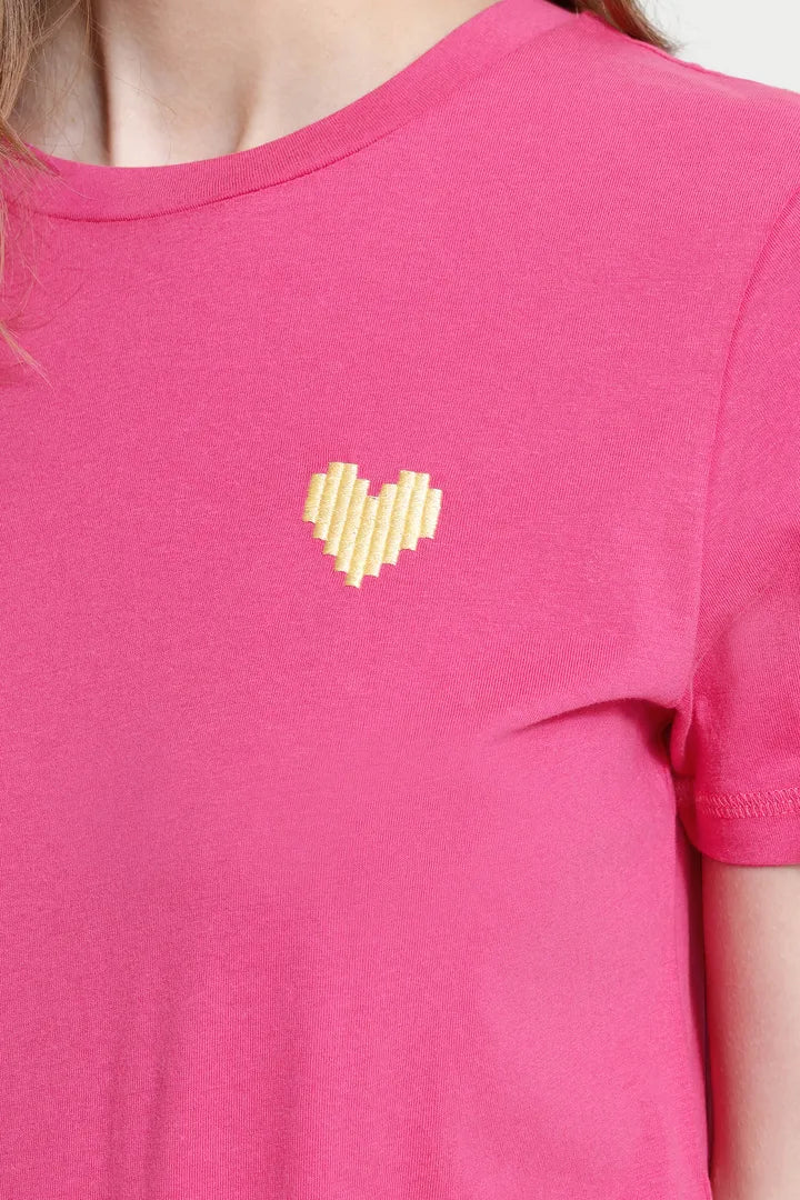 Caminna SS Pink T Shirt