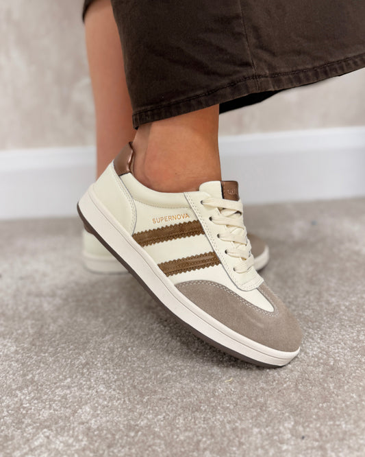 Forty One Harvest Gold Trainers