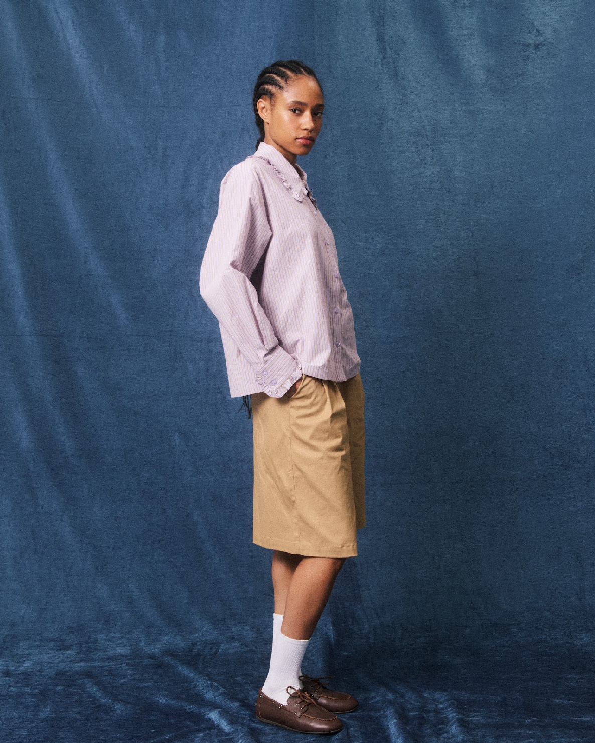Lilac Stripe Shirt