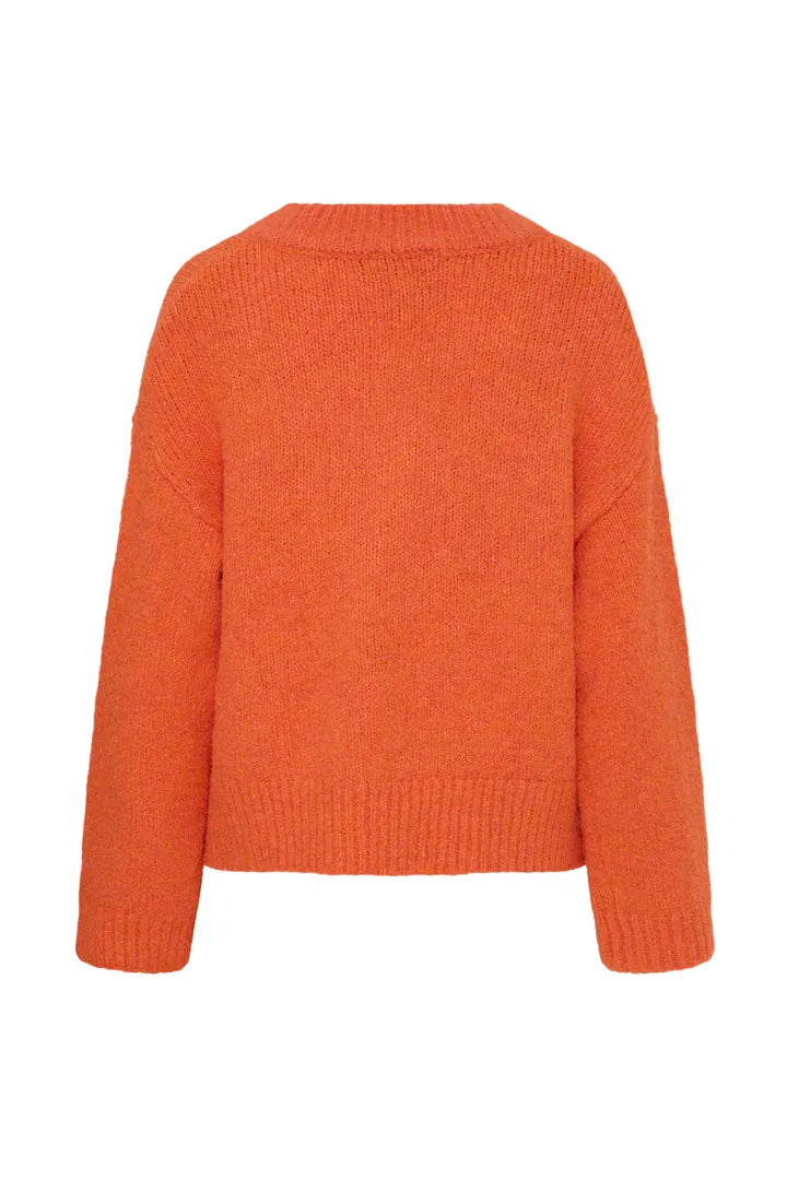 Millers LS V Jumper Orange