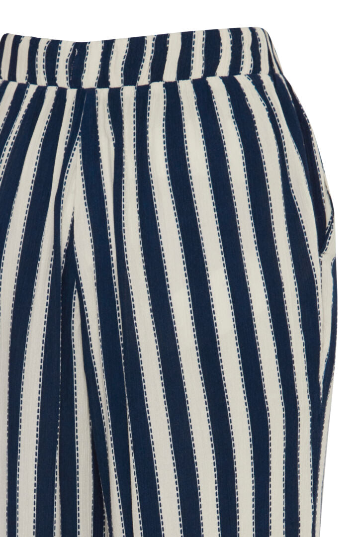 Marrakech Navy Stripe Trousers