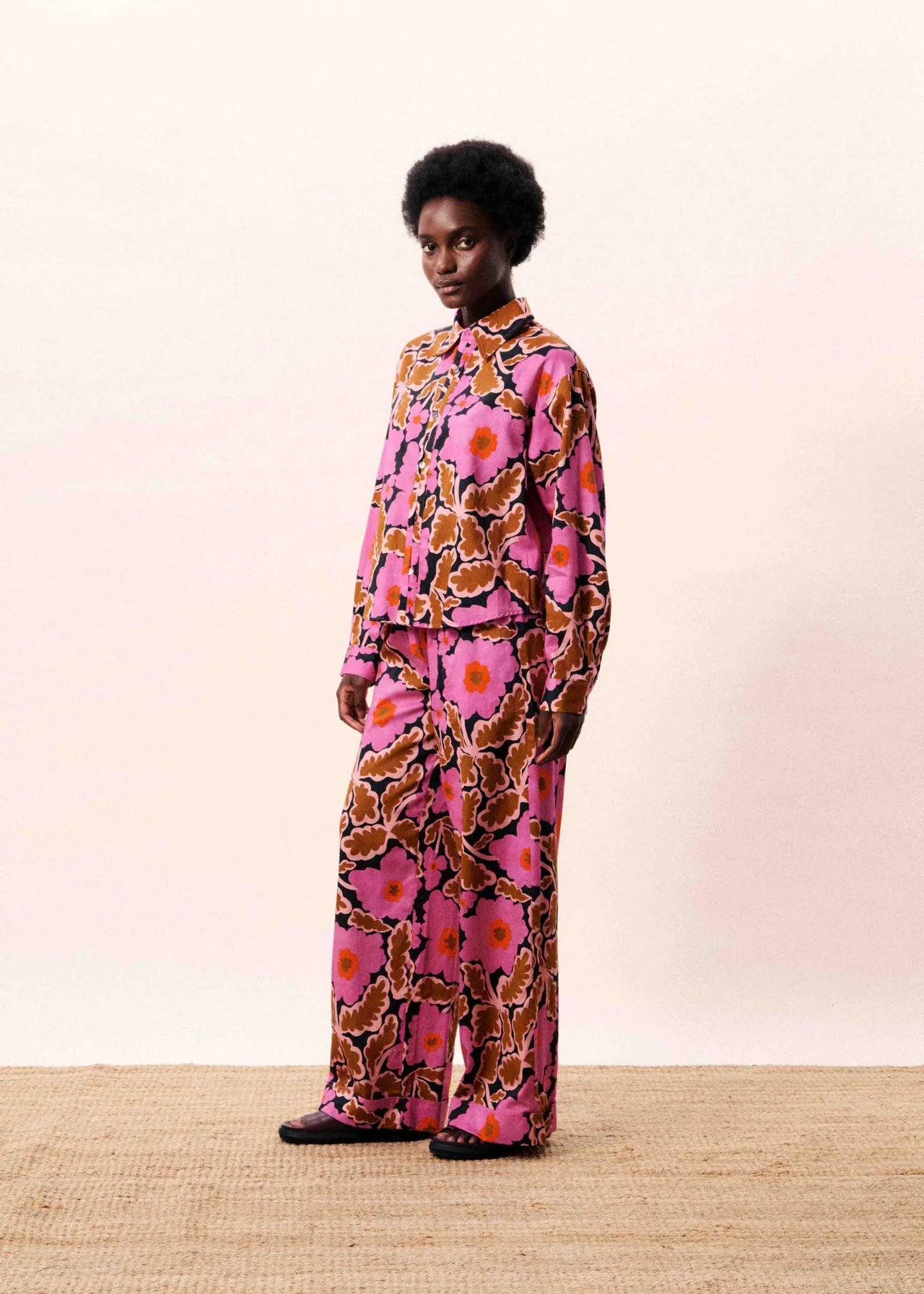 Sailor Floral Blouse Floral