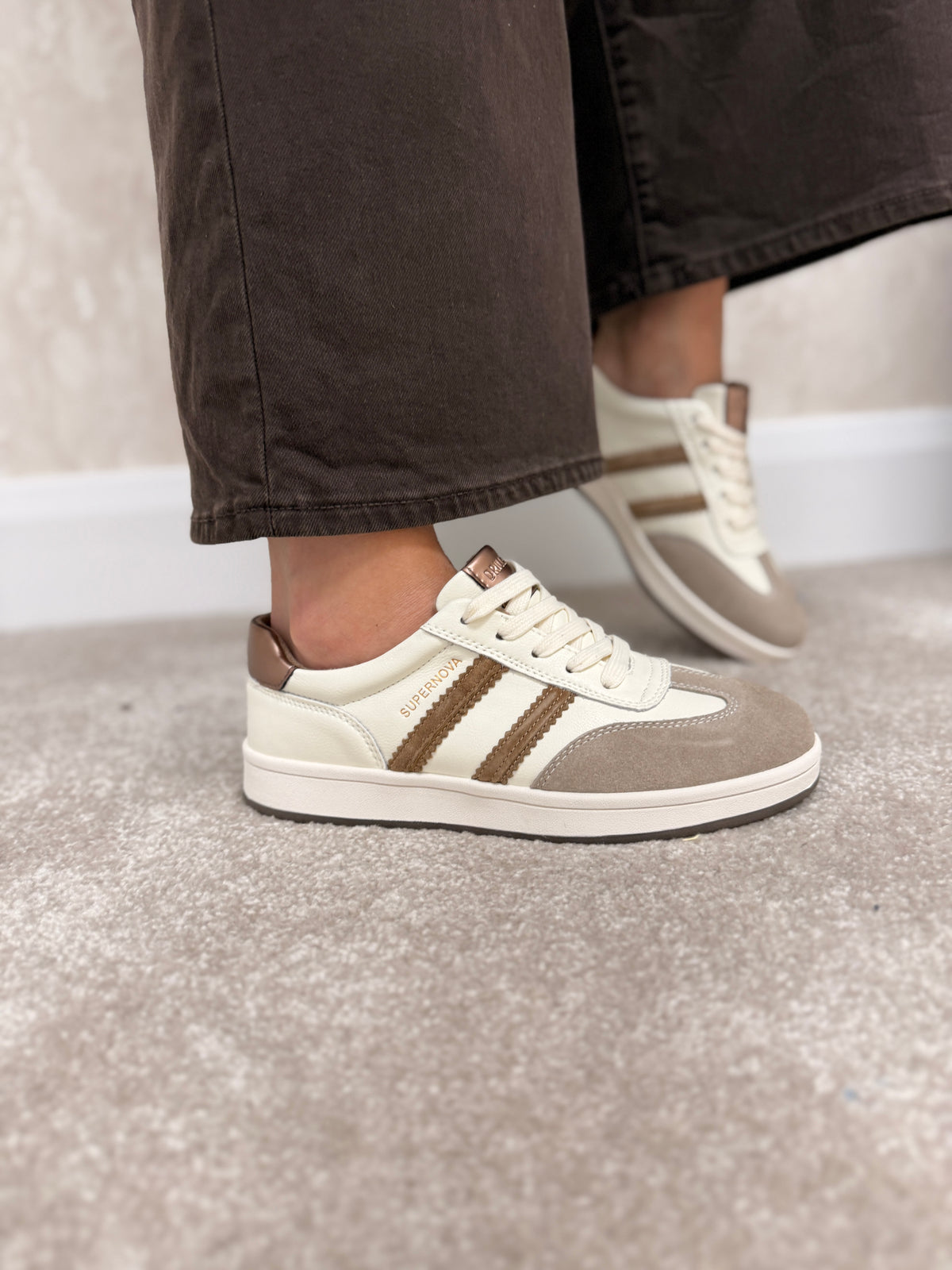 Forty One Harvest Gold Trainers