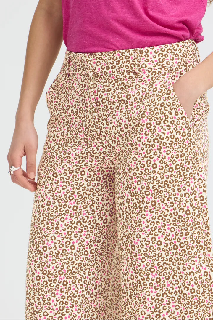 Kate Print Pant Wide Leg
