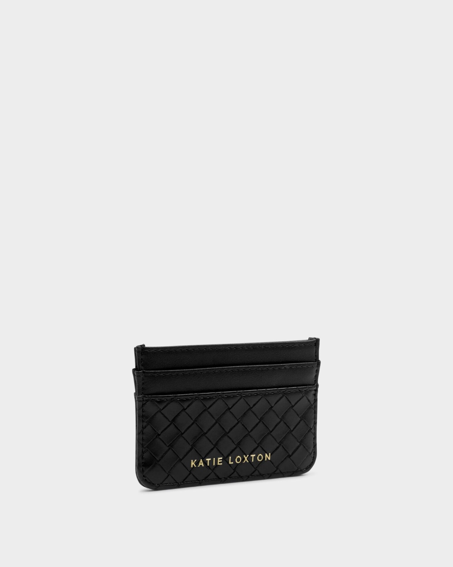 KLB4205 Nova Woven Texture Card holder Black