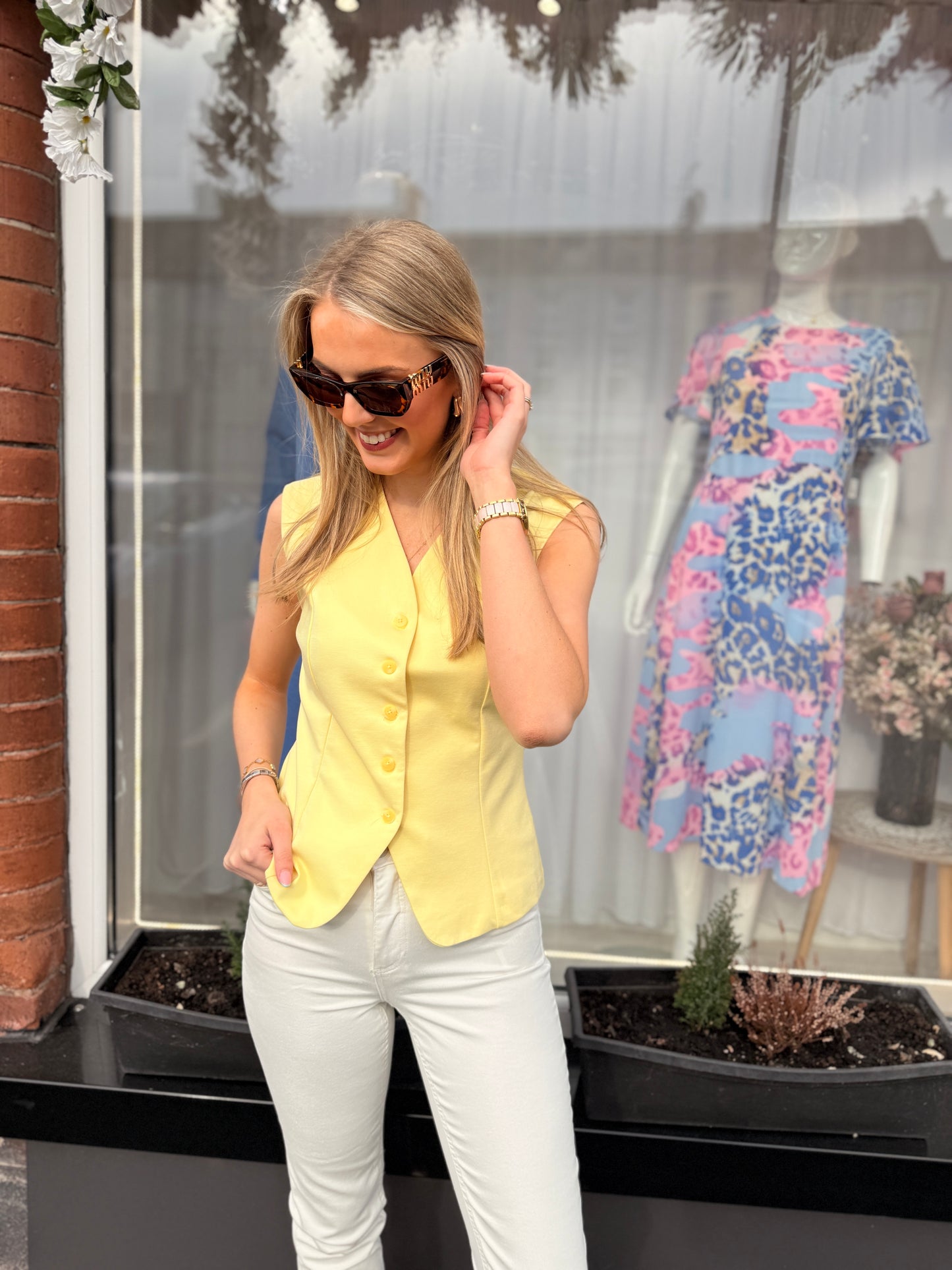 Kate Lemon Waistcoat