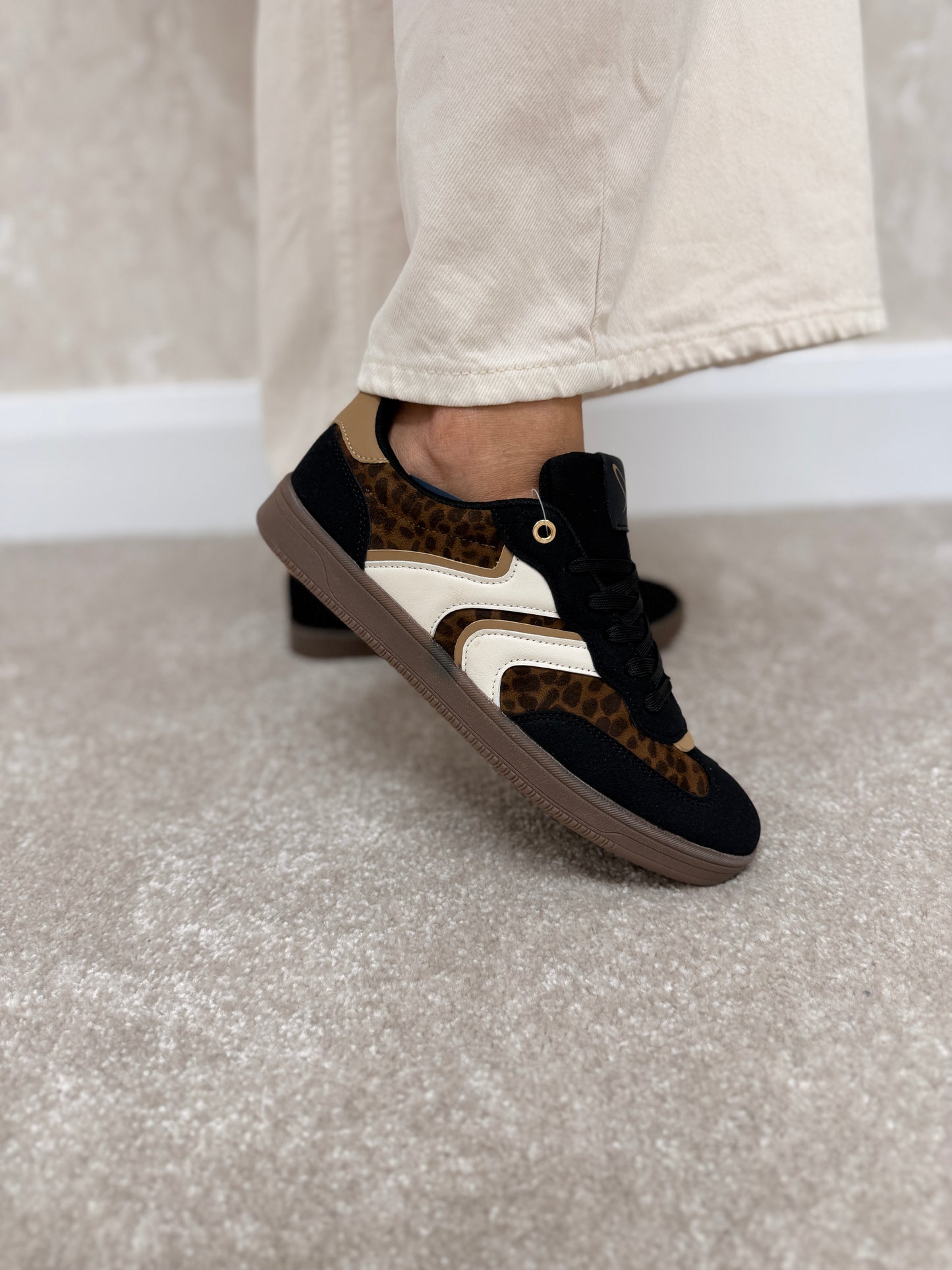 Lunar Jersey Black Trainers