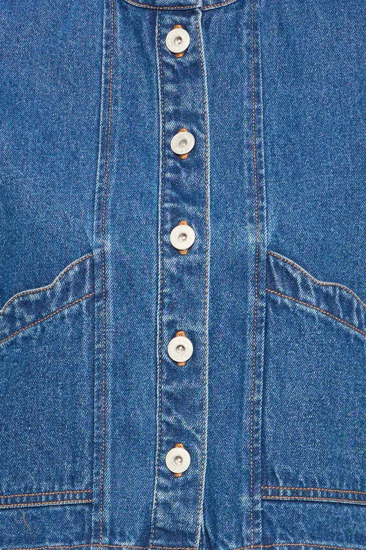 Palou Waistcoat Denim