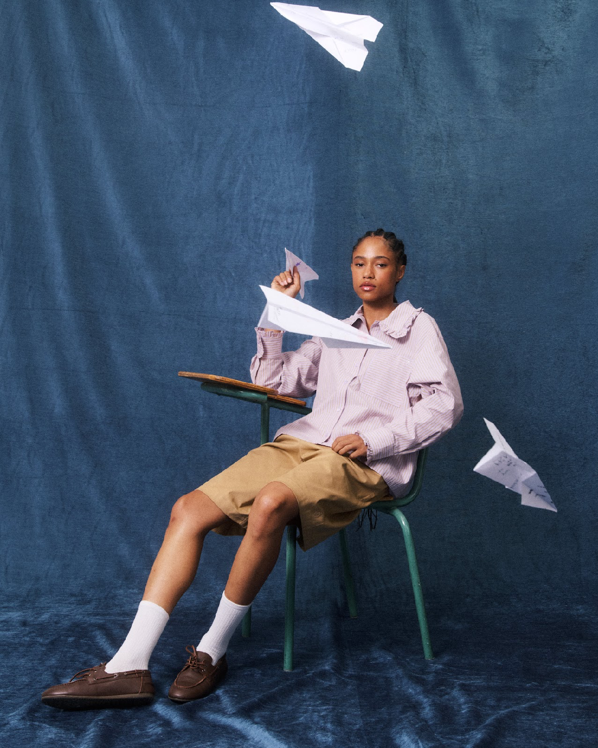Lilac Stripe Shirt
