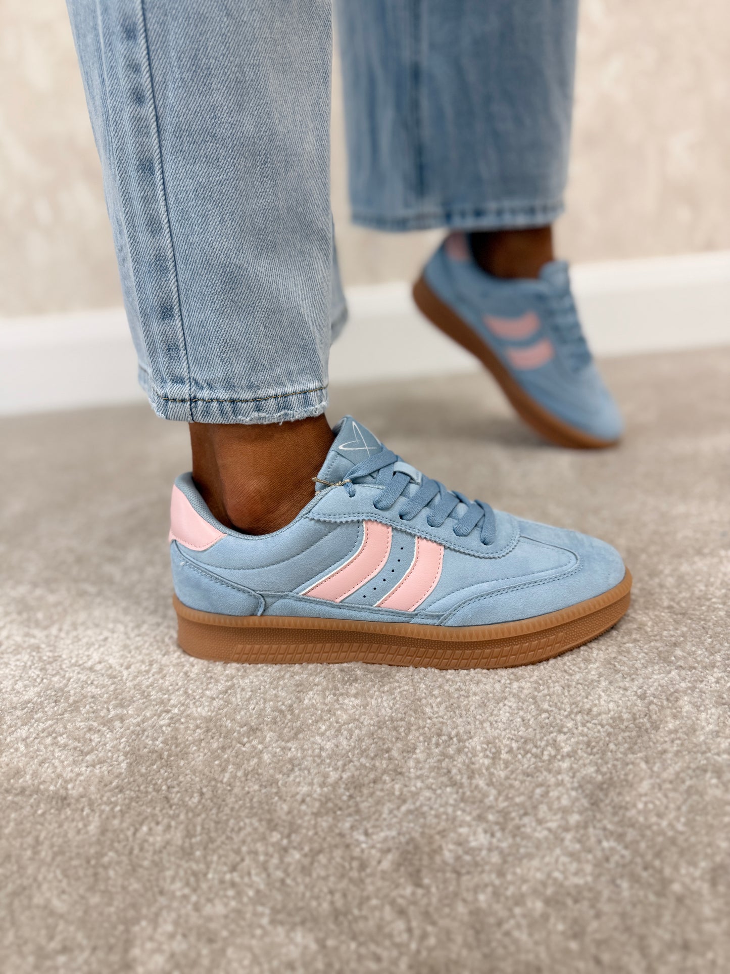Lunar Maya Blue Trainers