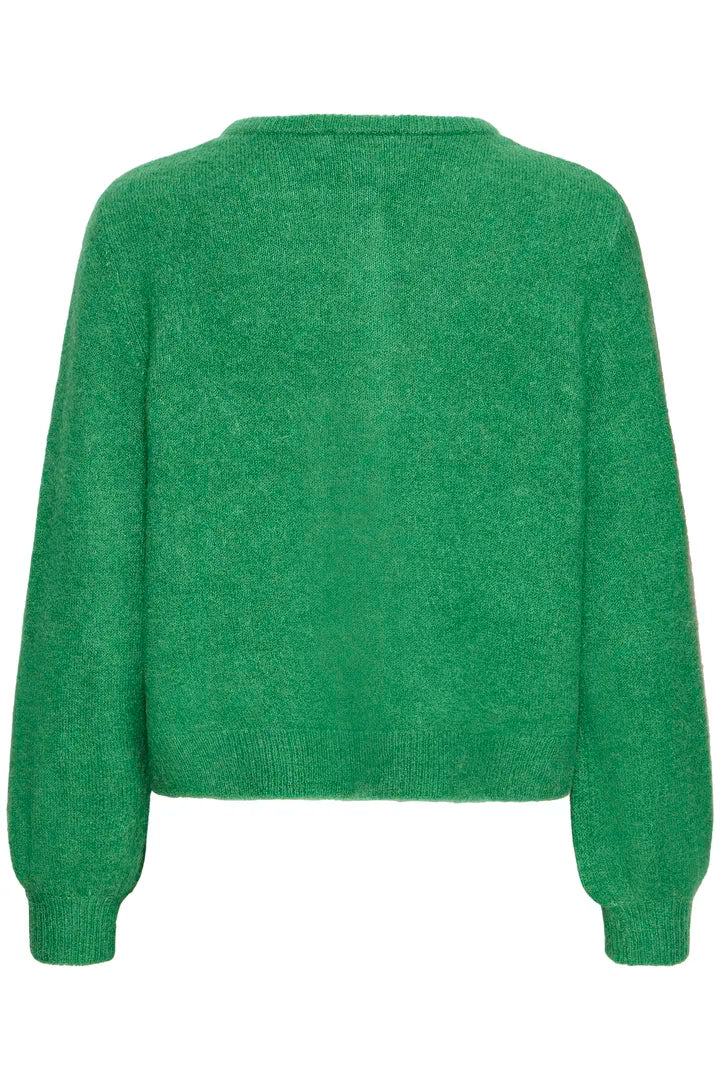 Nimma Plain Green Cardigan