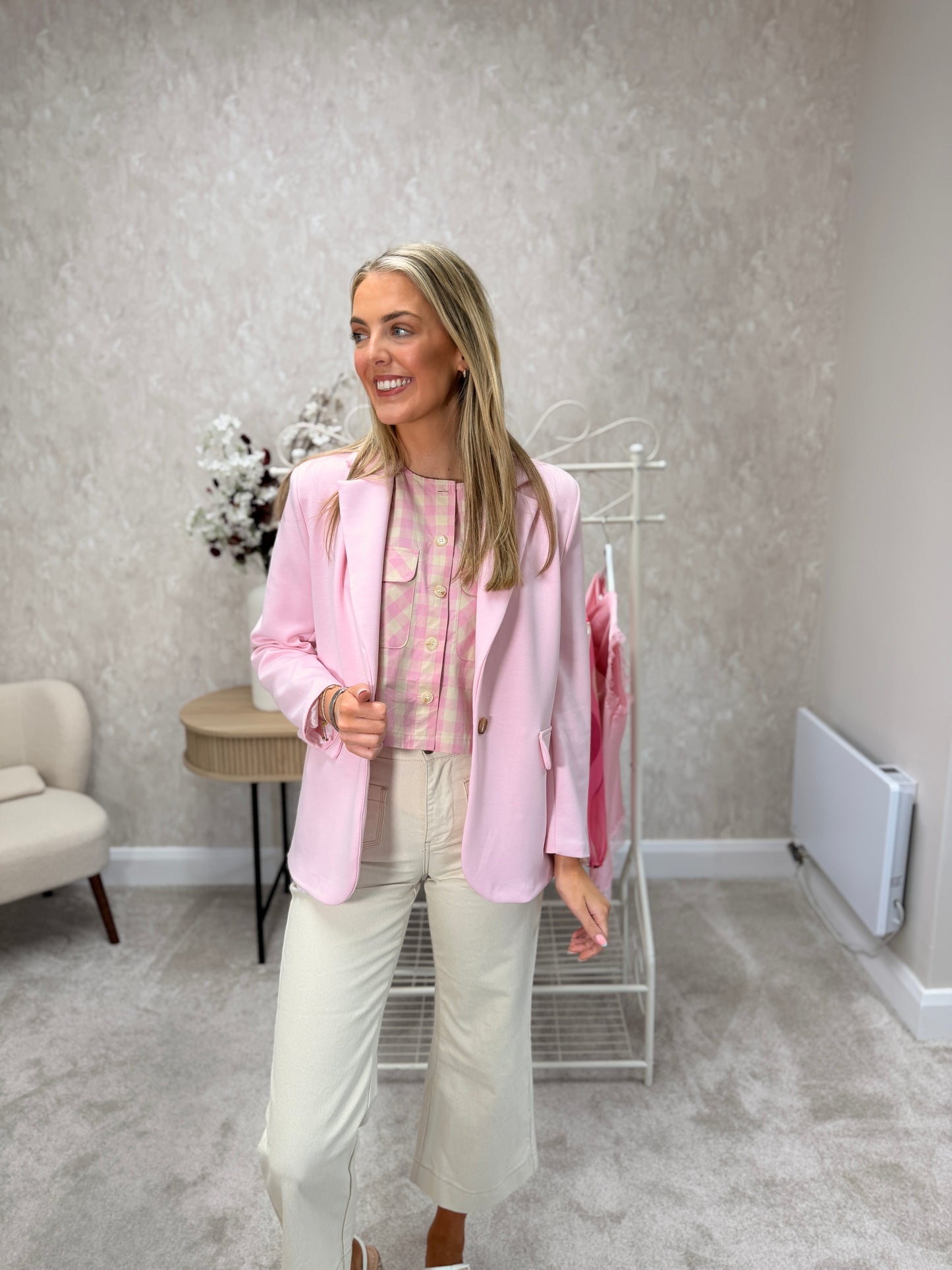 Pink Blazer