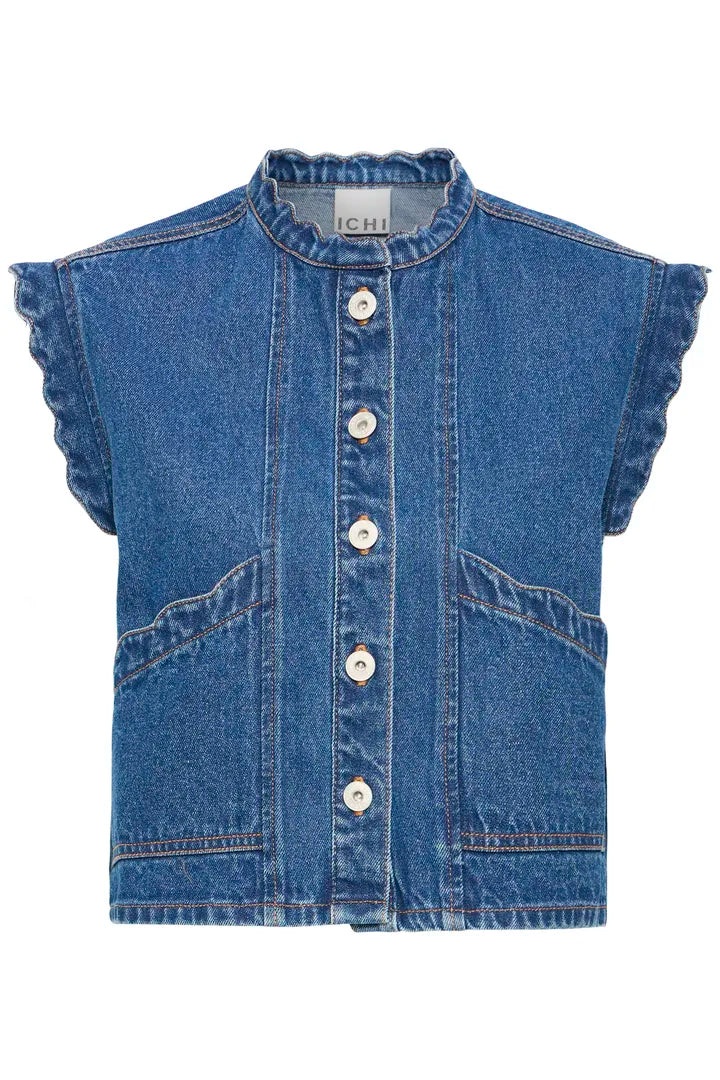Palou Waistcoat Denim