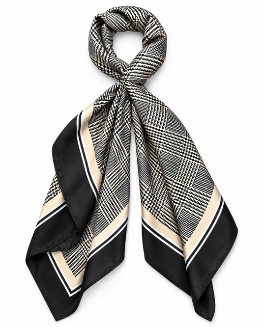 Lotta Heritage Check Neck Scarf