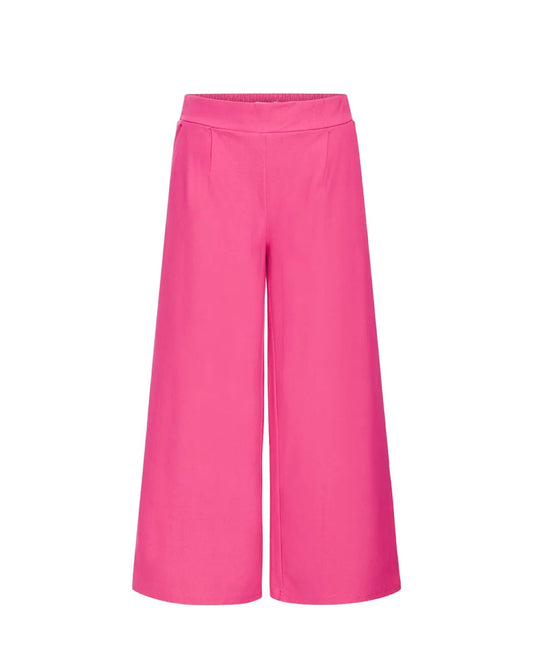 Kate Denim Cropped Trousers Pink