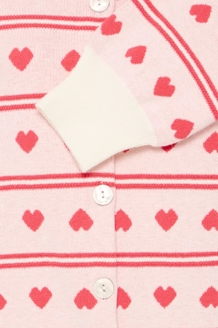 Brielle Heart Cardigan