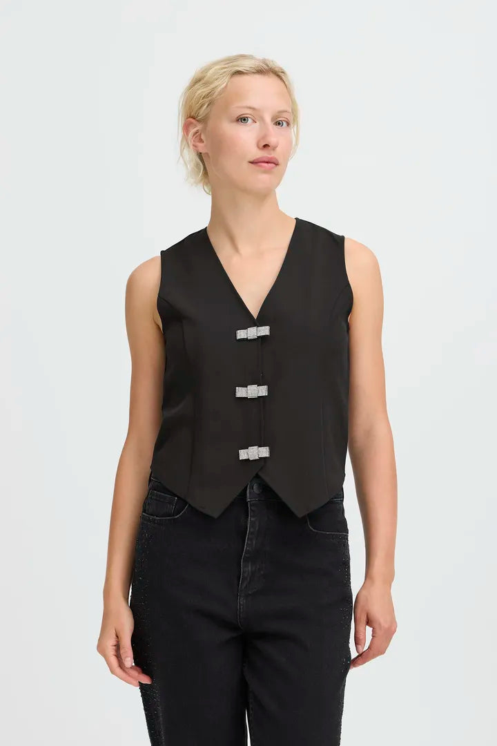 Tae Black Vest