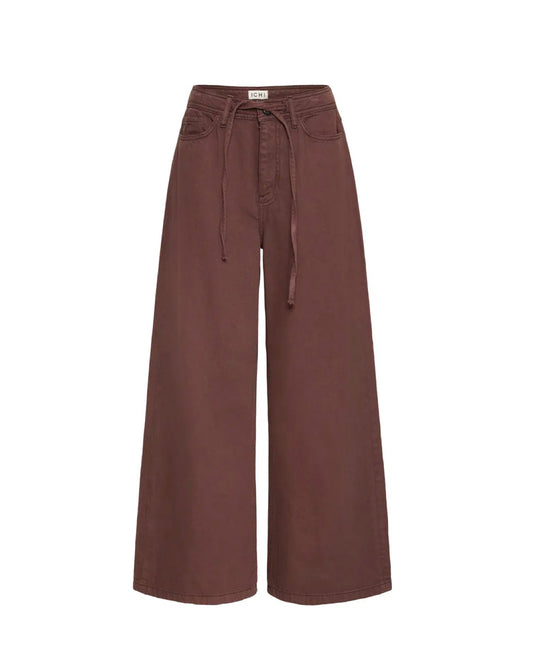 Brown Wide Leg Jeans