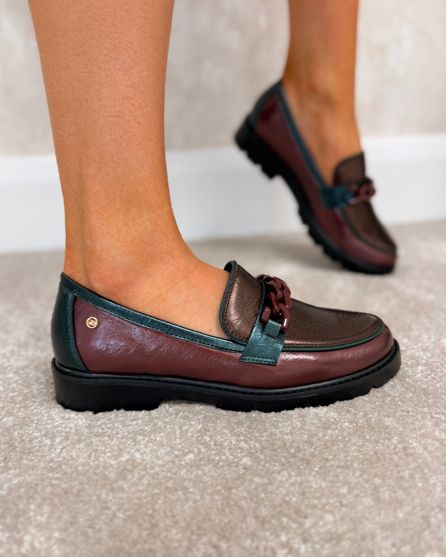 Daqia One Port Mix loafers
