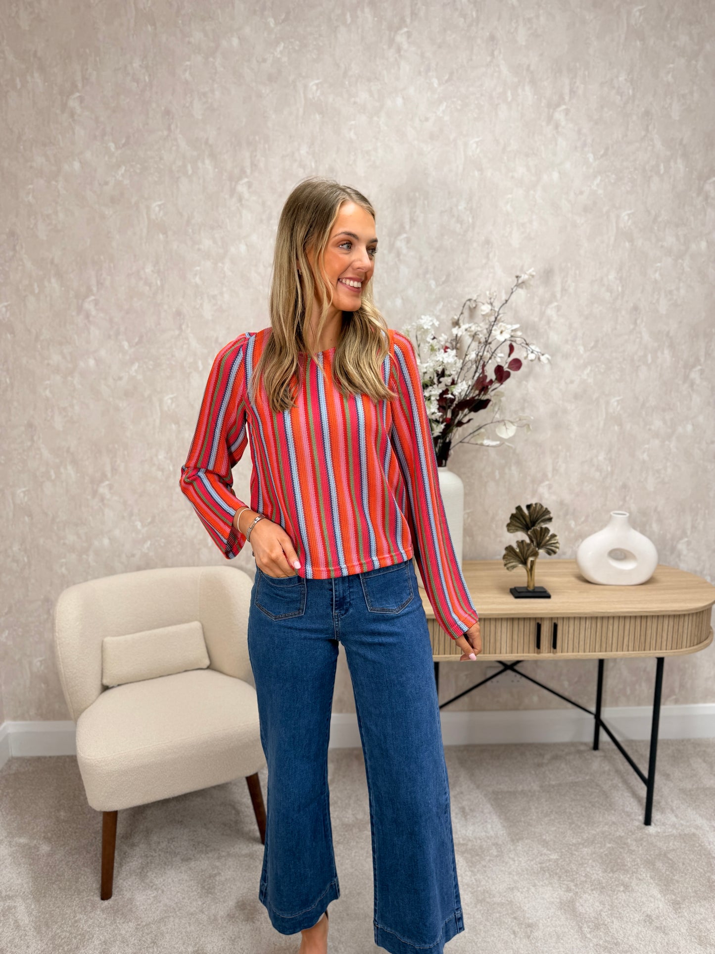 Gasparette Wide Jeans Blue