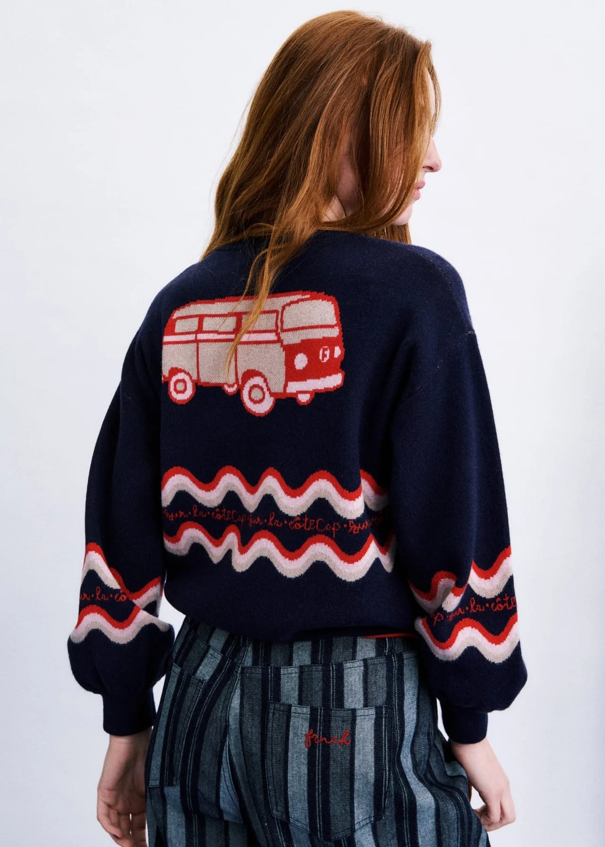 Roadtrip Navy Blue Cardigan