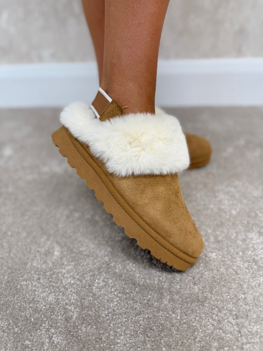 Lunar Nevis Slipper Tan
