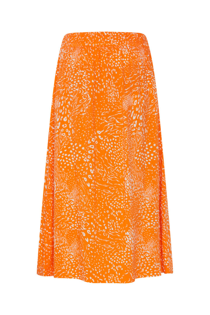 Jernie Orange Skirt