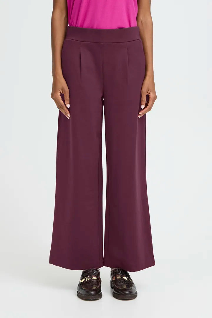 Rizetta Wide Pants - Fig