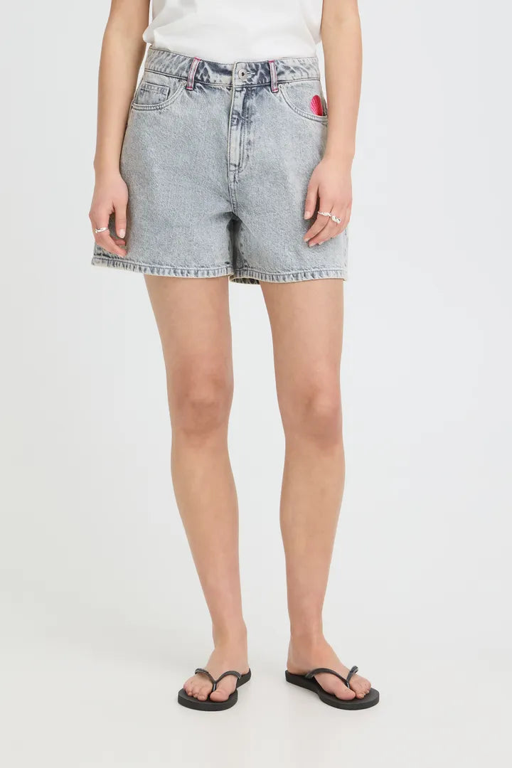 Lavenny Denim Shorts