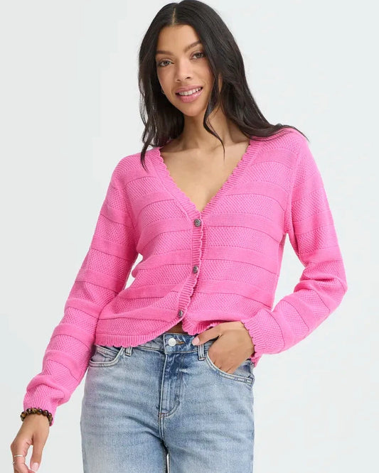 Mikala Pink Cardi