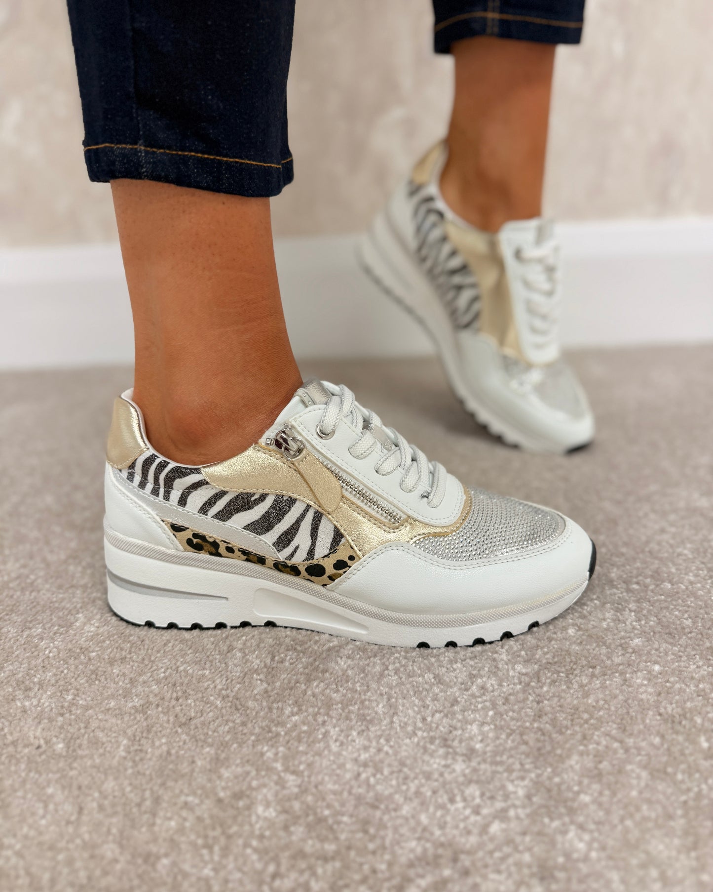 Quartz Print Trainers