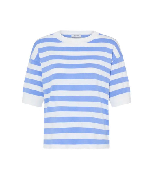Morla SS Top Blue Stripe