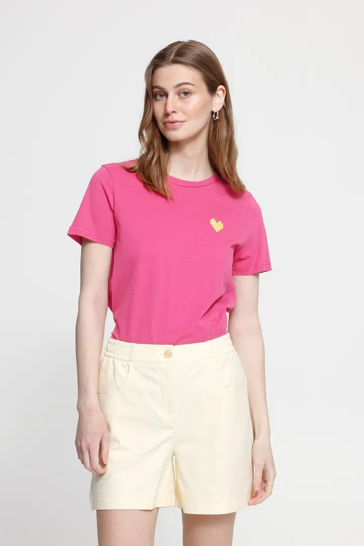 Caminna SS Pink T Shirt